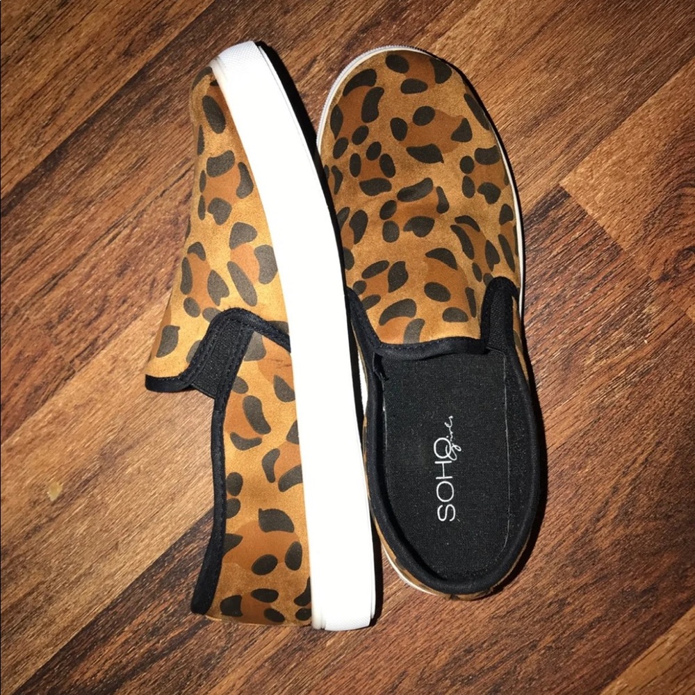 Boutique women's leopard shoes size 7 - Picture 2 of 2